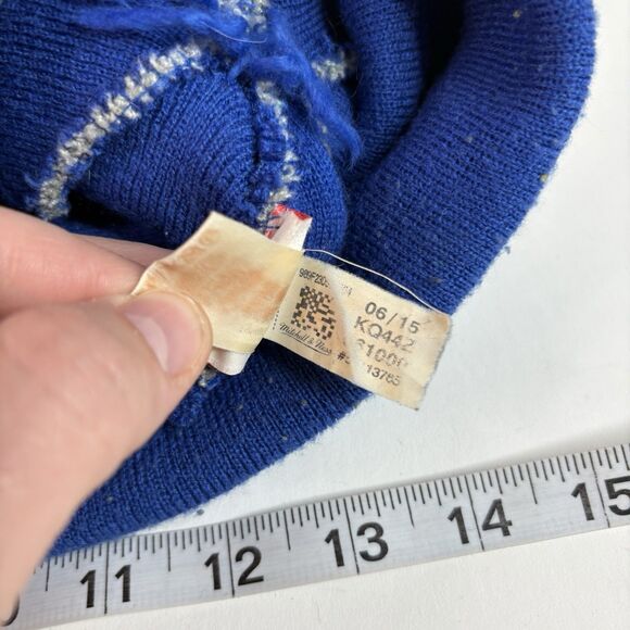 Golden State Warriors Winter Hat Cuffed Pom Beanie Cap, Blue, Steph Curry 30 - Picture 5 of 8